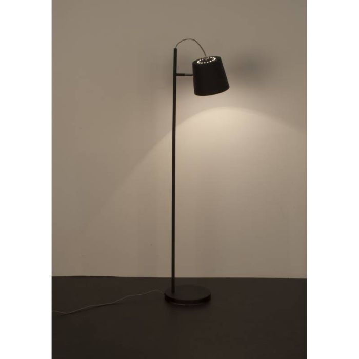 Lámpara de Pie Hierro  Negro, 28 Cm