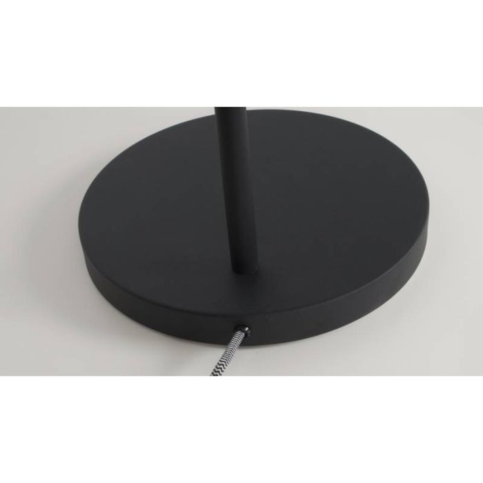 Lámpara de Pie Hierro  Negro, 28 Cm