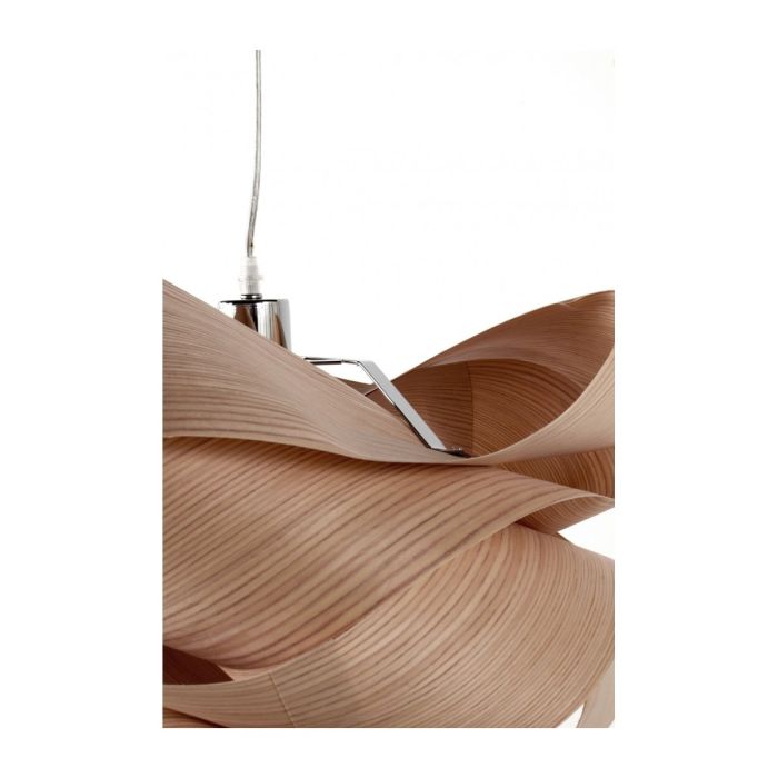 Lámpara de Techo Shana Madera Metal Natural, 34 Cm