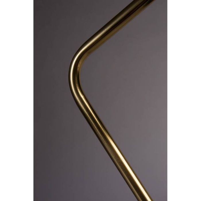 Lámpara de Sobremesa Hierro Negro/Oro, 52 Cm