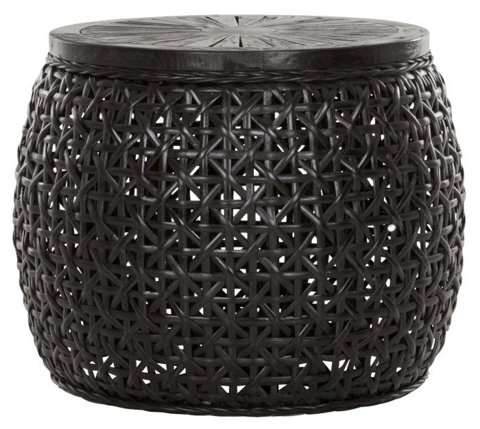 Mesa Centro Pequeña Rimini Estilo Étnico, 61 Cm
