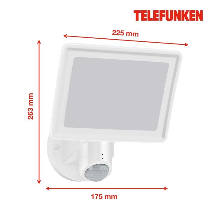 Lámpara Led Exterior Blanco