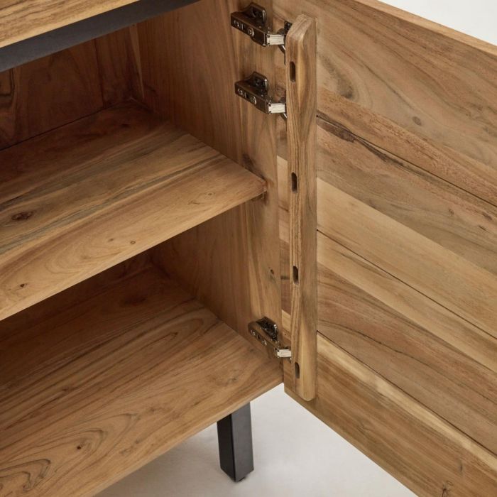 Aparador Alto Madera Acacia Natural, 155 Cm