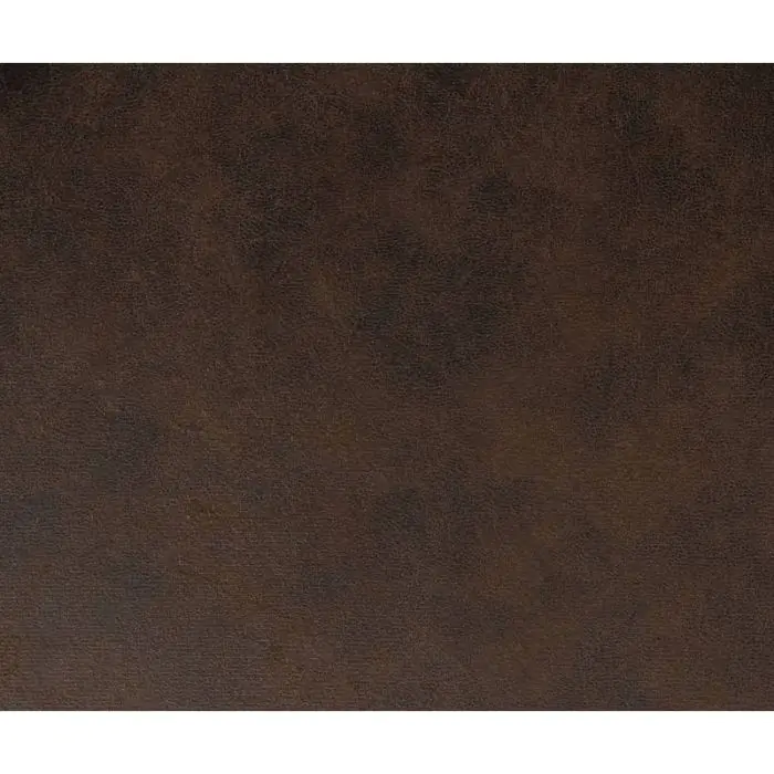 Silla Símil Piel Marrón Metal, 54 Cm
