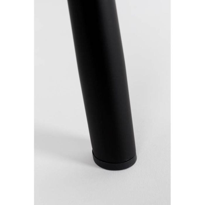 Silla Terciopelo Gris Oscuro Acero, 62 Cm