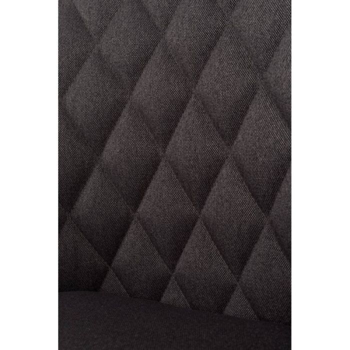 Silla Tejido Gris Madera Haya Color Nogal, 85 Cm