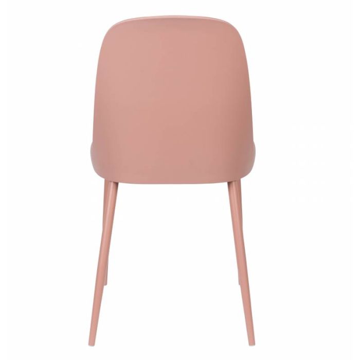 Silla Pip Estilo Nórdico Rosa Acero, 53'5 Cm