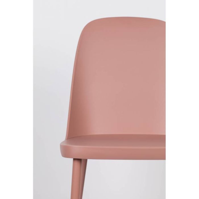 Silla Pip Estilo Nórdico Rosa Acero, 53'5 Cm