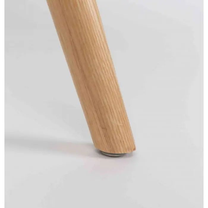 Silla Estilo Nórdico Blanco Madera, 55 Cm