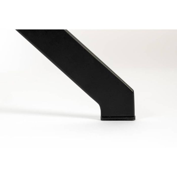 Silla Giratoria Tyler Tejido Metal Blanco/Negro, 64 Cm