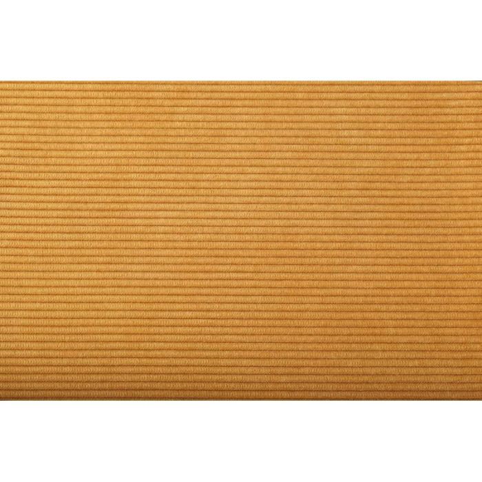 Silla Con Brazos Tejido Amarillo Acero Cromado, 60 Cm