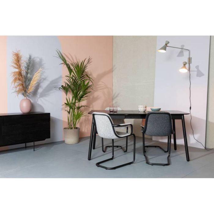 Silla Tejido Acero Gris Grafito, 78'5 Cm
