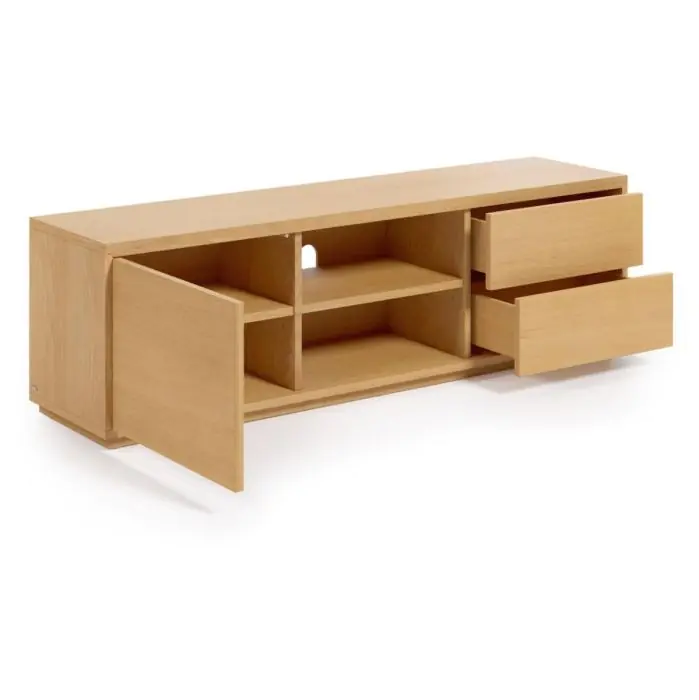 Mueble TV Chapa Roble Natural, 170 Cm