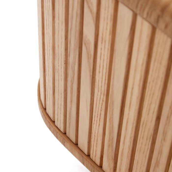 Mueble TV 2 Puertas Chapa Fresno Natural, 200 Cm