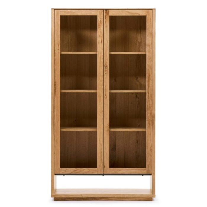 Vitrina Alguema Nórdica 2 Puertas, 100 Cm