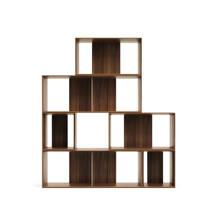 Estantería Modular Moderna Litto Marrón
