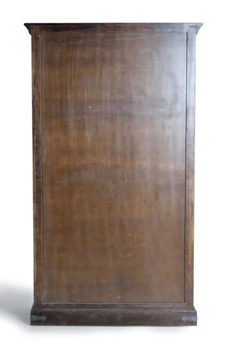 Armario Madera Color Nogal Oscuro Bronce, 190 Cm