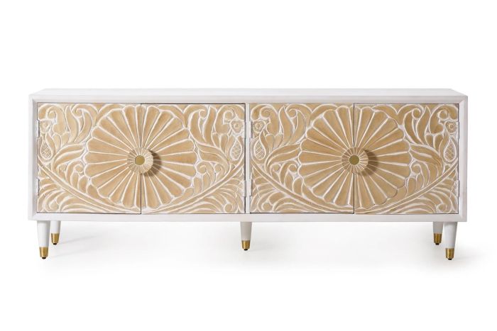 Mueble TV Estilo Oriental, 170 Cm