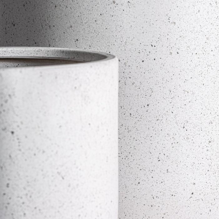 J/3 Macetero Aila Cerámica Blanco Roto, 41 Cm