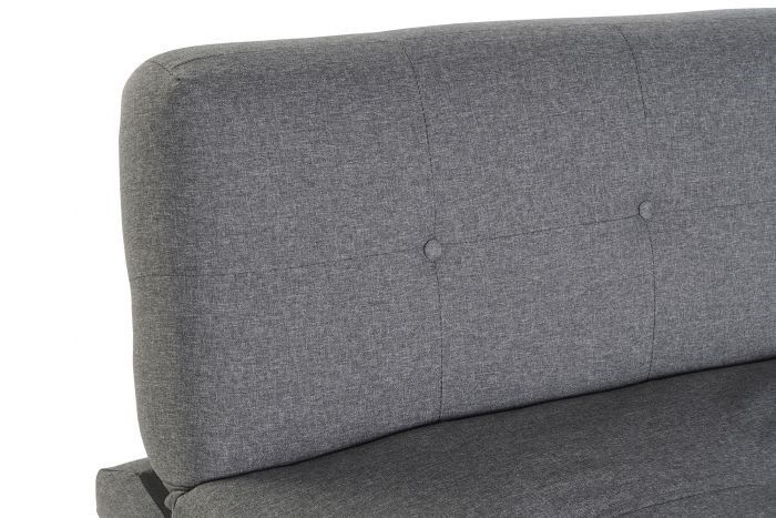 Sofá Cama 3 Plazas Madera Tejido Poliéster