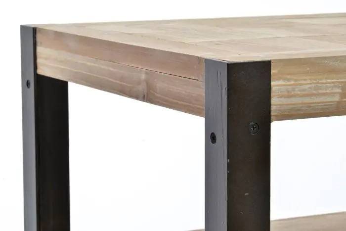 Mueble TV Estilo Industrial Madera Abeto Metal
