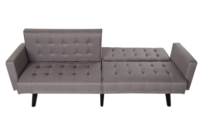 Sofá Cama 2 Plazas Color Gris