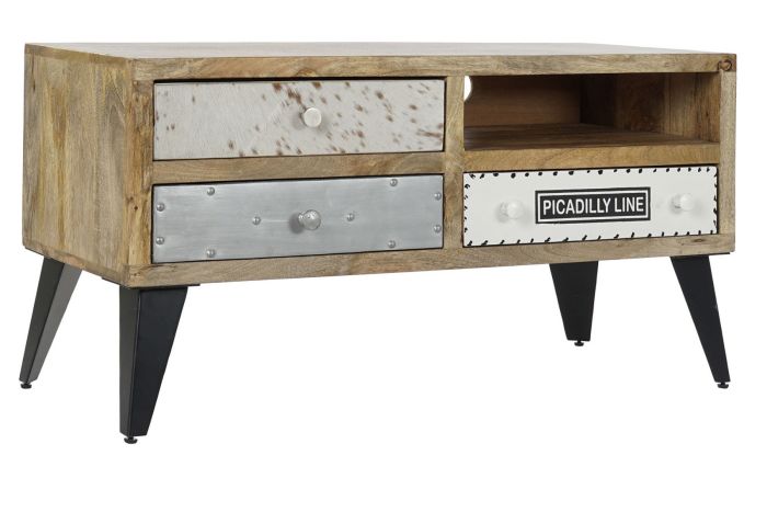 Mueble de TV Estilo Industrial-Vintage, 150 Cm
