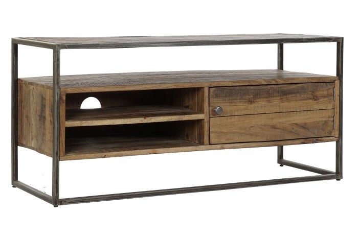 Mueble de TV Estilo Industrial, 150 Cm