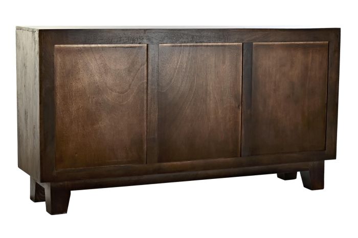 Aparador Rombos Madera Mango Marrón Oscuro, 150 Cm