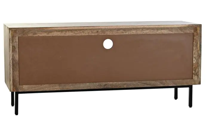 Mueble TV industrial Madera Metal 5 Cajones,125 Cm