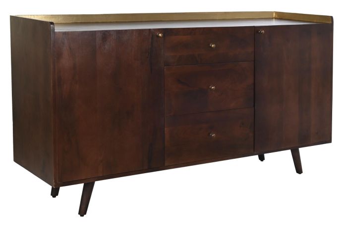 Aparador Madera Metal, 150X43X80