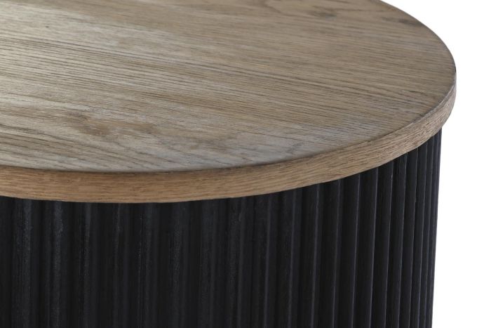 Aparador Madera Mango Roble Negro, 177 Cm