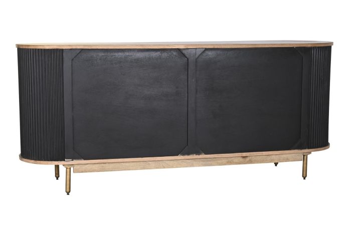 Aparador Madera Mango Roble Negro, 177 Cm