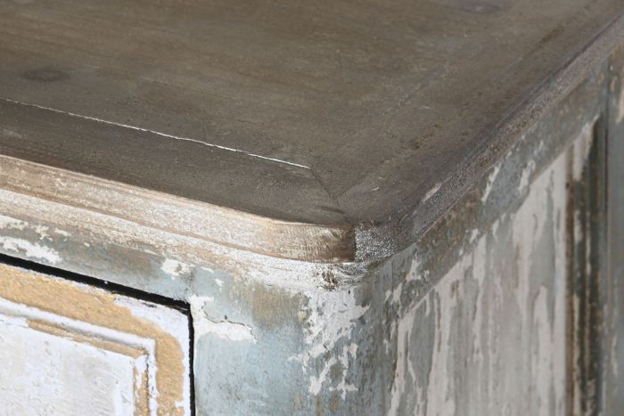 Cómoda Madera Blanqueada, 141 Cm