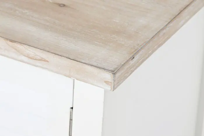Mueble TV Madera Abeto Blanco, 120X40X45 Cm