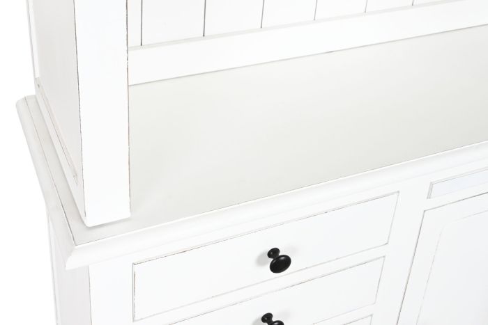 Estantería con Escalera Color Blanco, 137X38X234 Cm