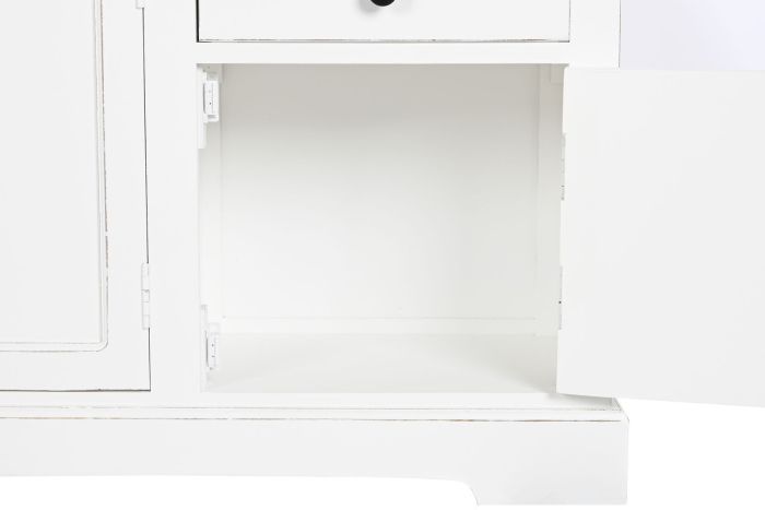Estantería con Escalera Color Blanco, 137X38X234 Cm