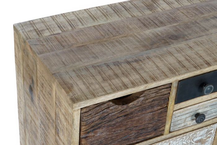 Cajonera Madera Mango Metal 114X39X80