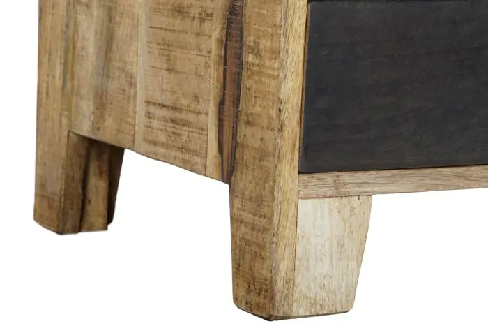 Cajonera Madera Mango Metal 114X39X80