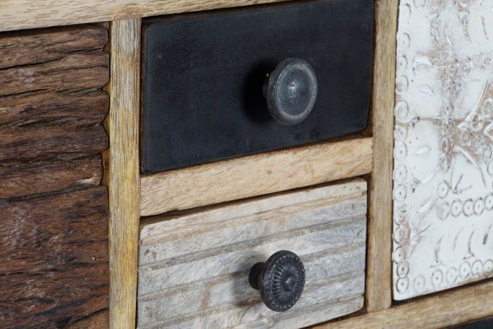 Cajonera Madera Mango Metal 114X39X80