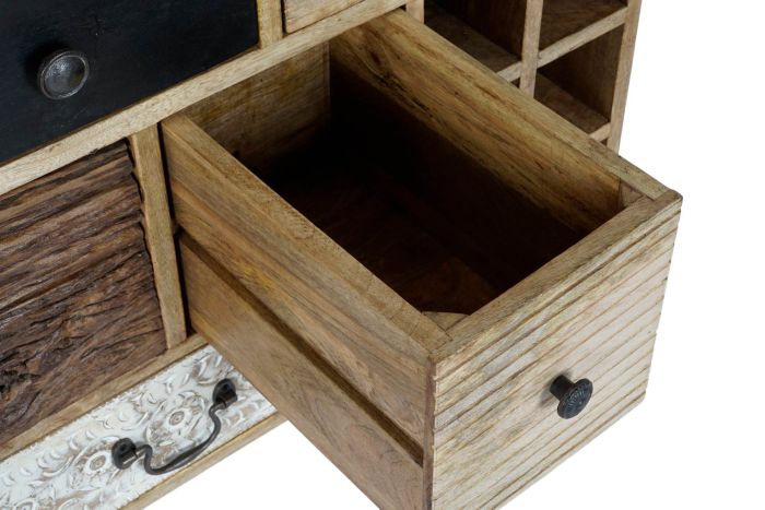 Cajonera Madera Mango Metal 114X39X80