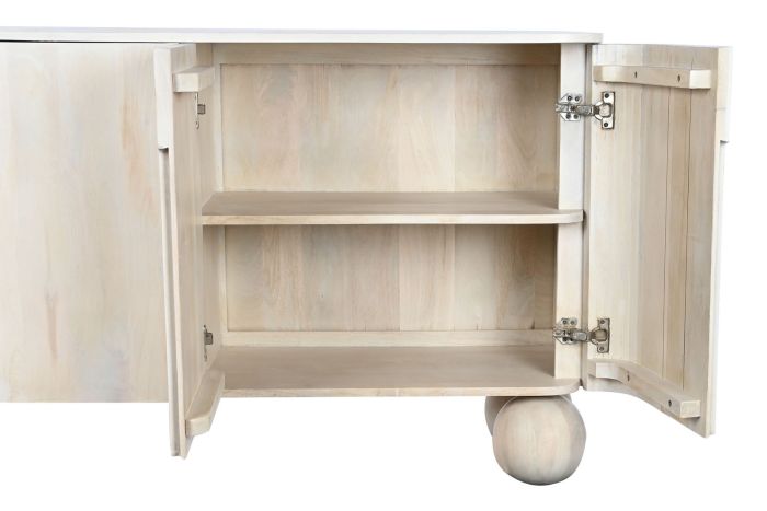 Aparador Madera Mango 150X40X84 Blanco Lavado
