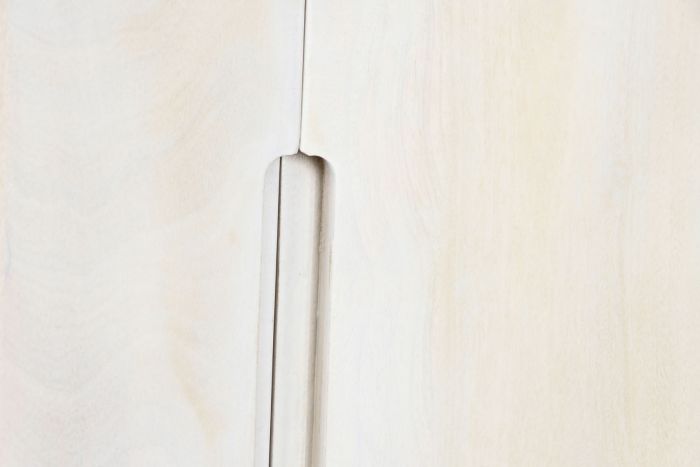 Aparador Madera Mango 150X40X84 Blanco Lavado