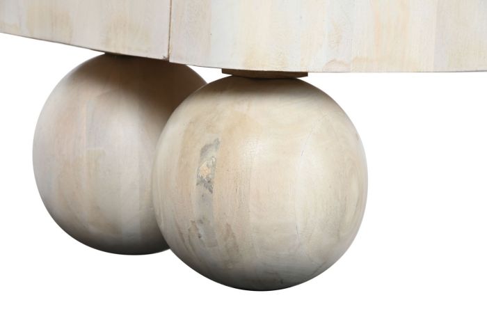 Aparador Madera Mango 150X40X84 Blanco Lavado