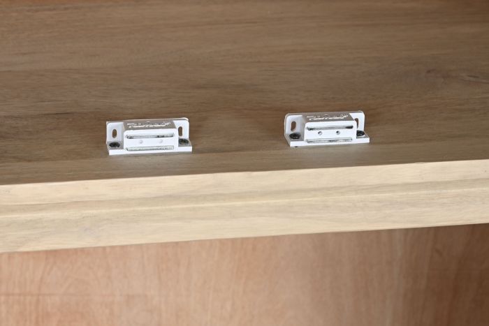 Vitrina Mango Natural Cristal, 177 Cm