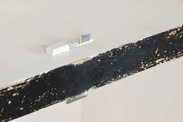 Vitrina Madera Cristal 90X40X183 Envejecido Negro