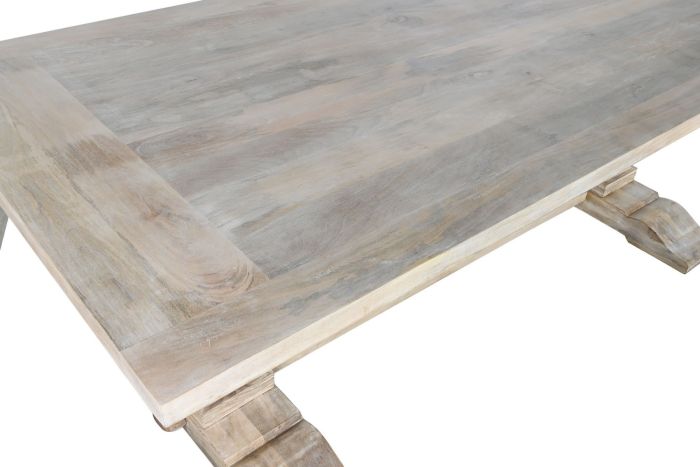 Mesa Comedor Madera Mango Maciza Decapé, 215 Cm