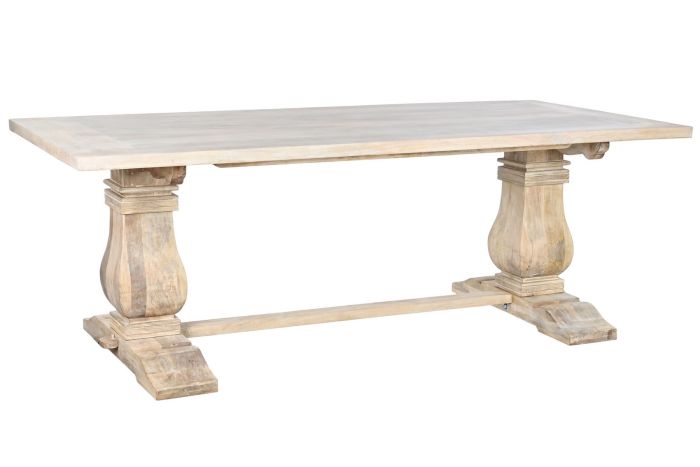 Mesa Comedor Madera Mango Maciza Decapé, 215 Cm