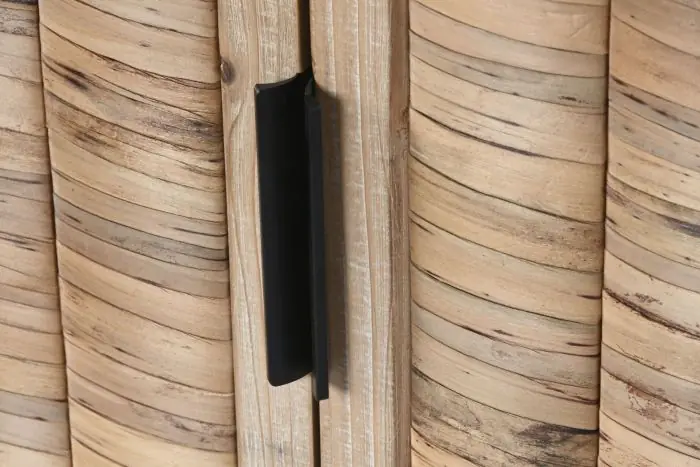Mueble TV Madera Abeto Fibra Natural, 178 Cm