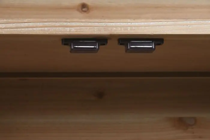 Mueble TV Madera Abeto Fibra Natural, 178 Cm